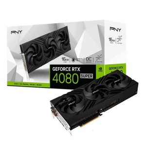 Placa Gráfica PNY GeForce RTX 4080 SUPER VERTO OC Triple Fan 16GB GDDR6X DLSS3